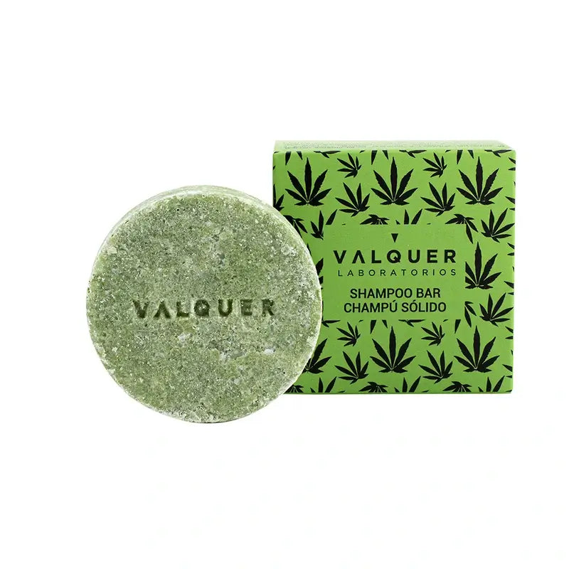 Valquer Hair Care Shampoo solido alla canapa, 50 gr
