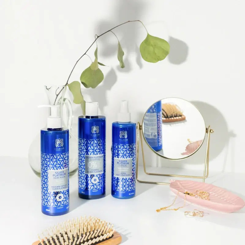 Valquer Hair Care Silver Platinum Lozione per capelli, 300 ml