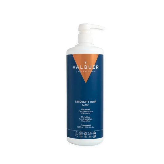 Valquer Hair Care Maschera glaciale per capelli lisci, 1000 ml