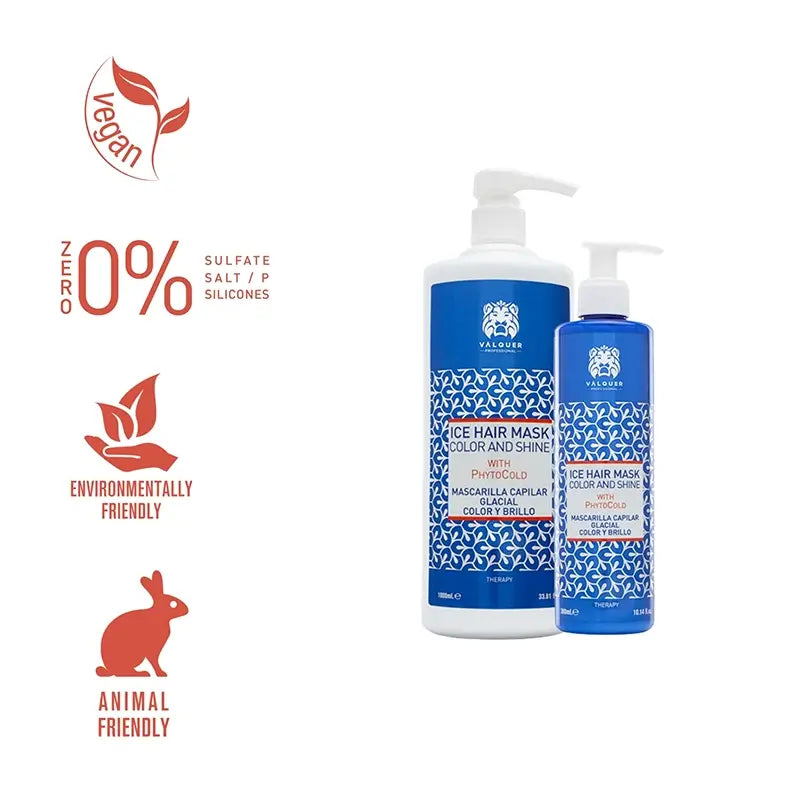 Valquer Hair Care Maschera per capelli Glacial Colour & Shine, 275 ml
