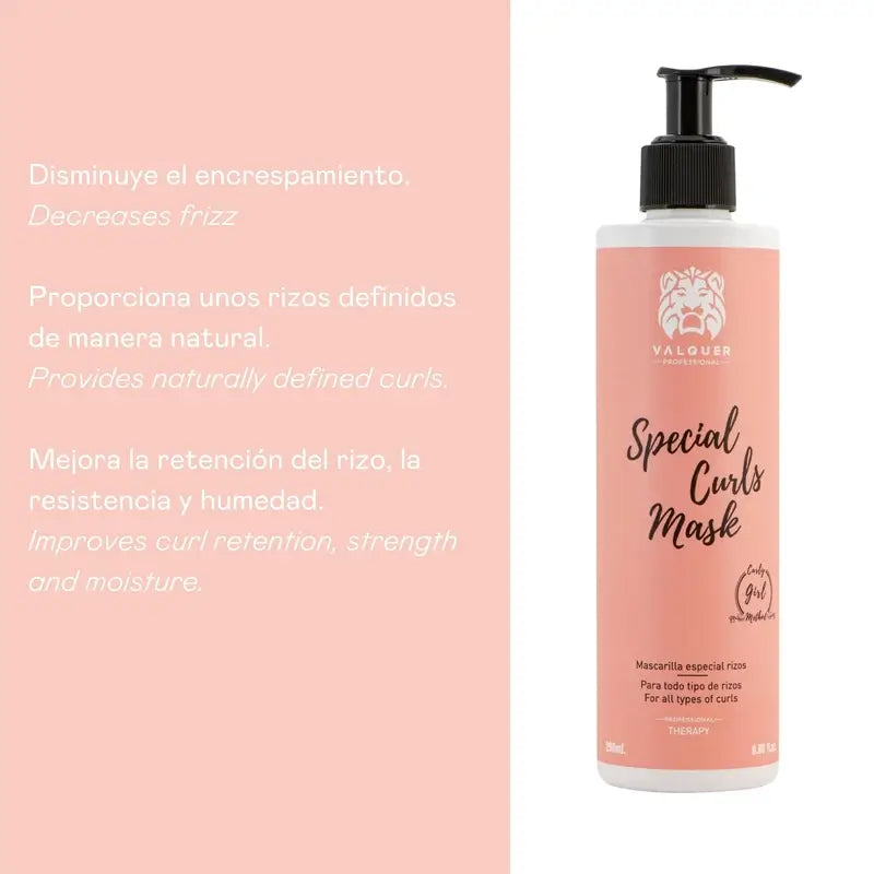 Valquer Maschera speciale per capelli, 275 ml