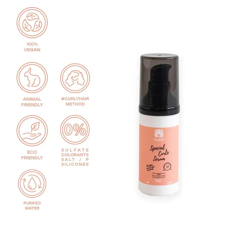 Valquer Cura dei capelli Siero speciale per ricci, 30 ml