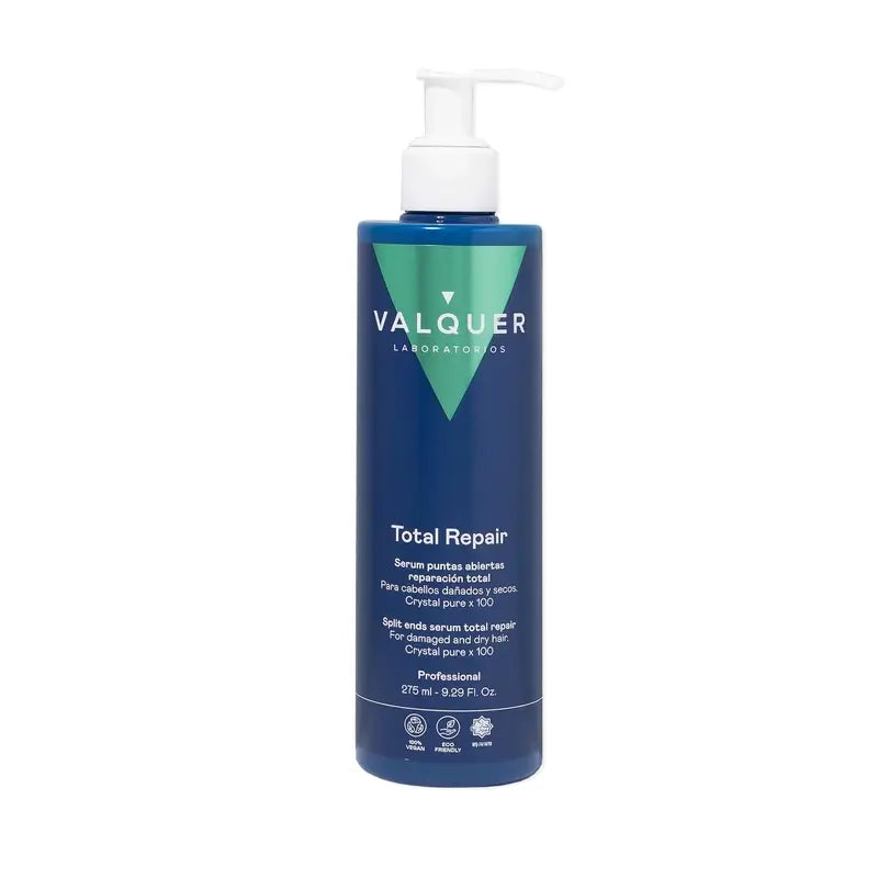 Siero per la cura dei capelli Valquer per la riparazione totale delle doppie punte, 275 ml