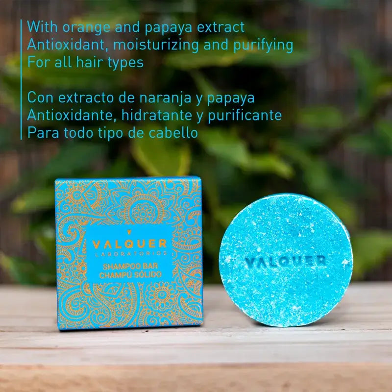 Valquer Hair Care Sunrise Shampoo solido, 50 gr