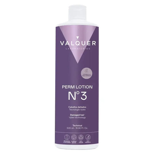 Valquer Perming Liquid No. 3 (Capelli danneggiati) , 500 ml