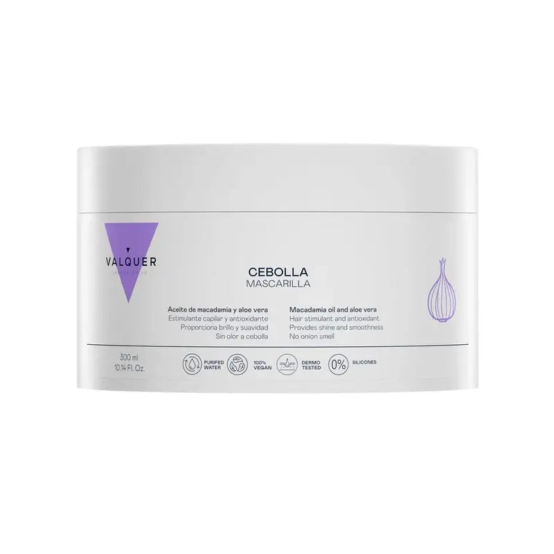 Valquer Maschera per capelli alla cipolla , 300 ml