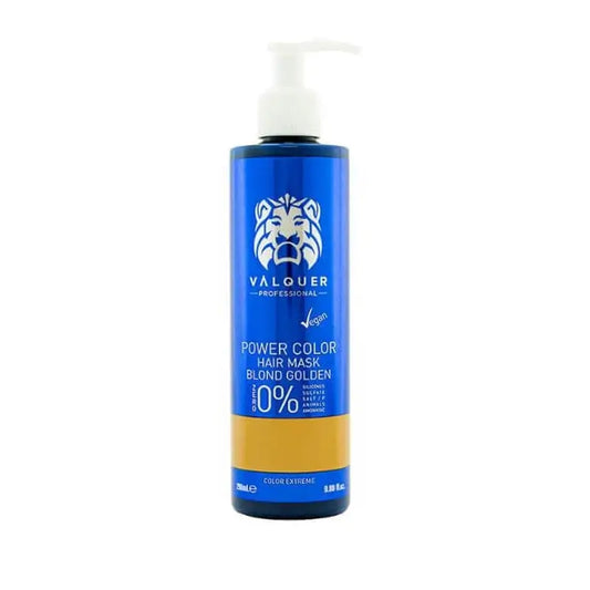 Valquer Maschera colorata biondo oro - Power Color , 275 ml