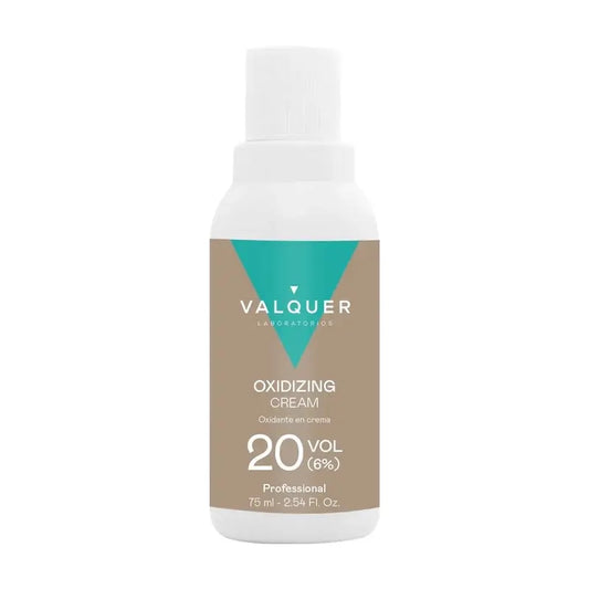 Crema ossidante Valquer 20 Vol (6%) - Formato piccolo , 75 ml