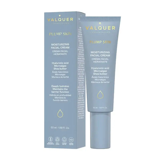 Valquer Plump Skin Crema idratante per il viso, 50 ml