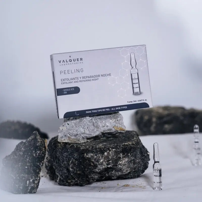 Valquer Fiale peeling per la cura della pelle, 5 x 2 ml