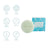 Valquer Skin Care Ice Solid Acqua micellare per tutti i tipi di pelle, 50 gr