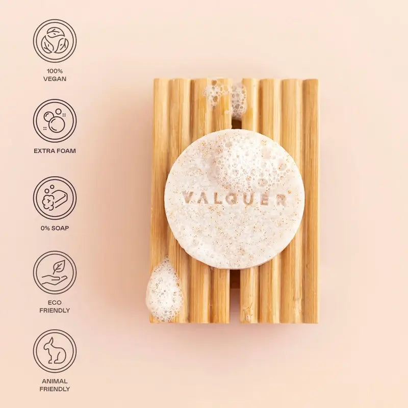 Valquer Skin Care Sugar Sugar Cleanser 3 In 1 Detergente solido, 50 gr
