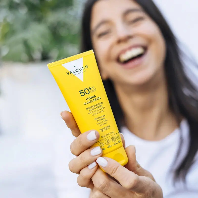 Valquer Protezione solare per il viso 50+ Hydra Sunscreen 75 Ml, 75 ml