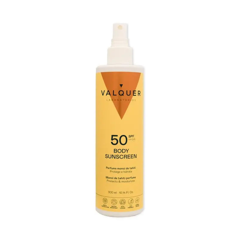 Valquer Crema solare corpo Spf 50, 300 ml