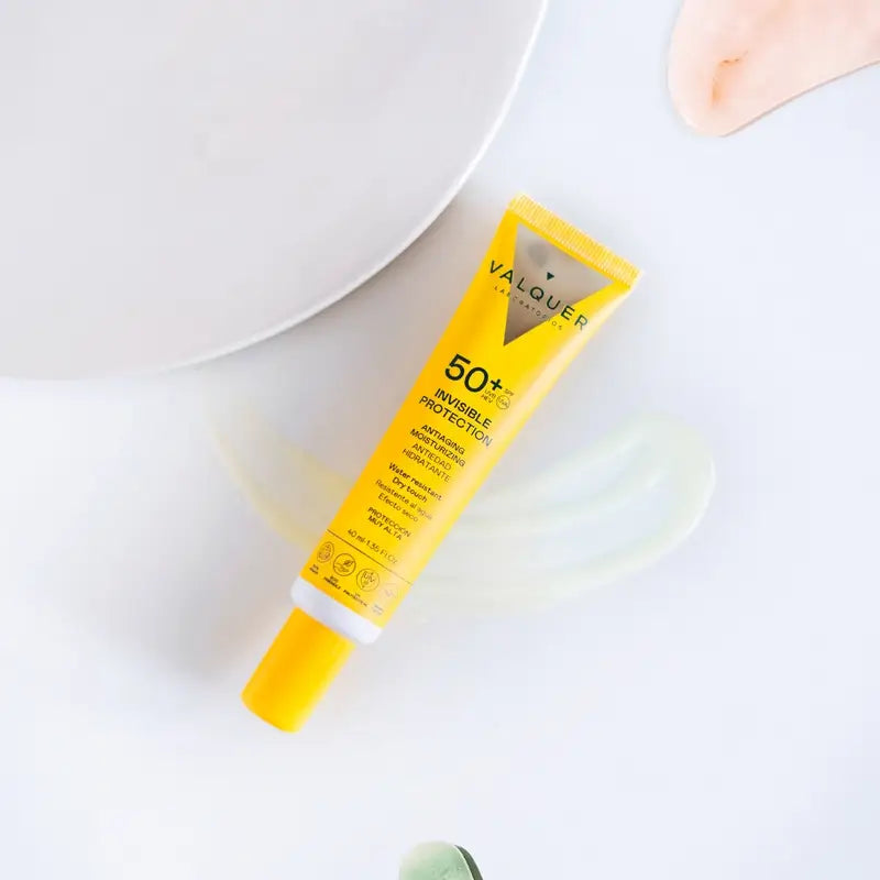 Valquer Protezione solare viso 50+ Protezione invisibile, 40 ml
