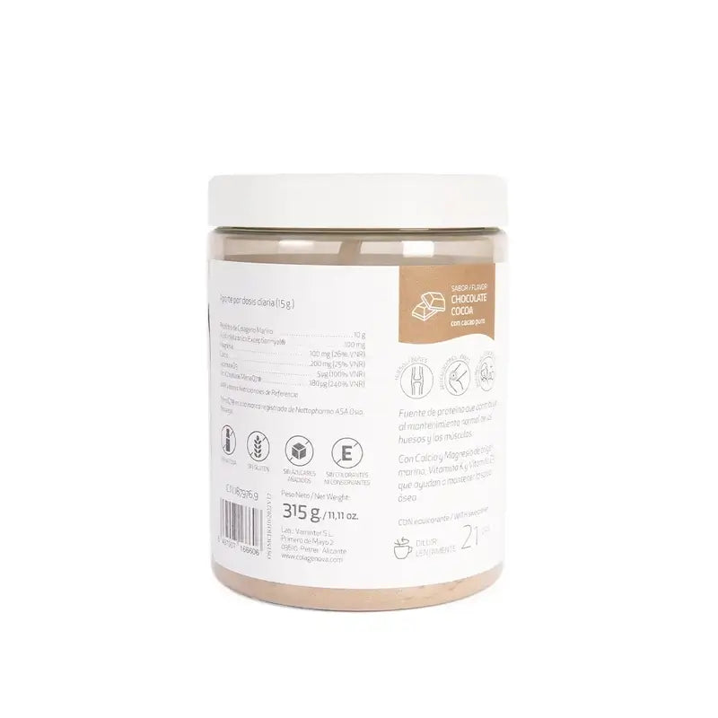 Colagenova Osteoforte Marine Chocolate Con Menaq7, 315 Gr