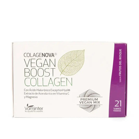 Colagenova Vegan Boost Frutti di bosco, 21 buste