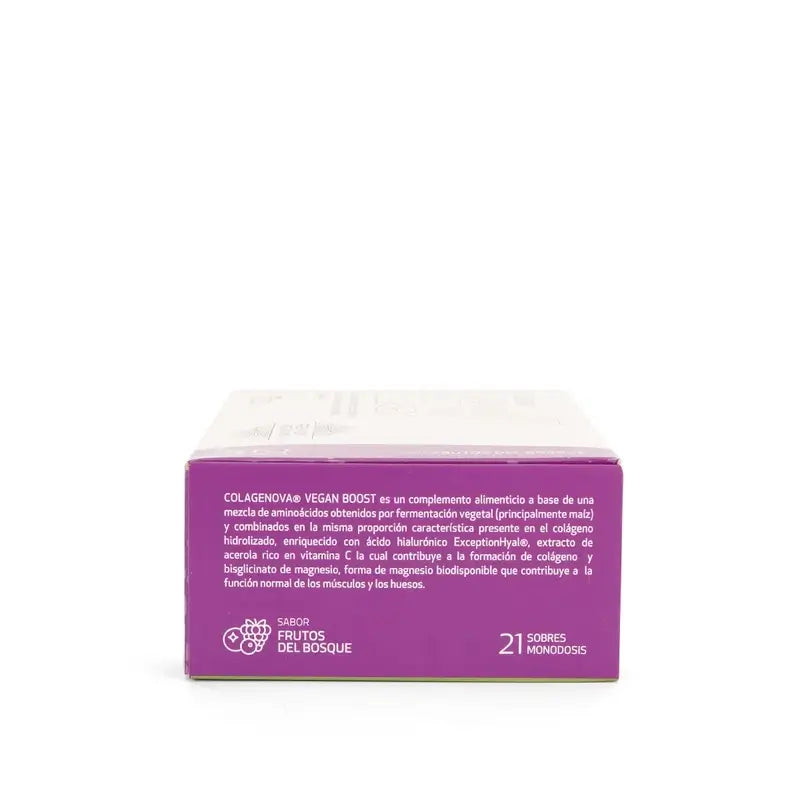 Colagenova Vegan Boost Frutti di bosco, 21 buste