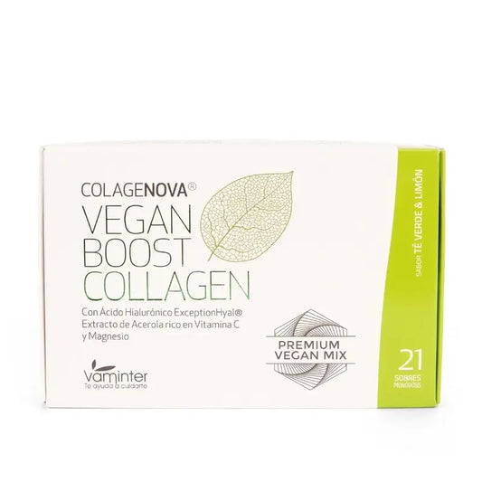 Colagenova Vegan Boost Tè verde + Limone, 21 buste