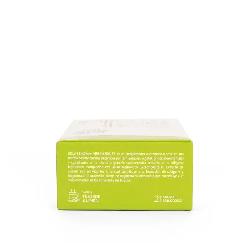 Colagenova Vegan Boost Tè verde + Limone, 21 buste