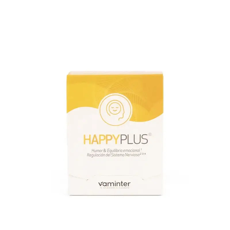 Vaminter Happy Plus Zafferano + Scutellaria + Mg Equilibrio emozionale, 60 Capsule
