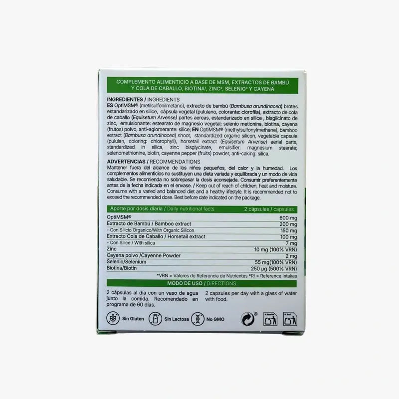 Kerastive Vegan Capelli e Unghie, 60 Capsule
