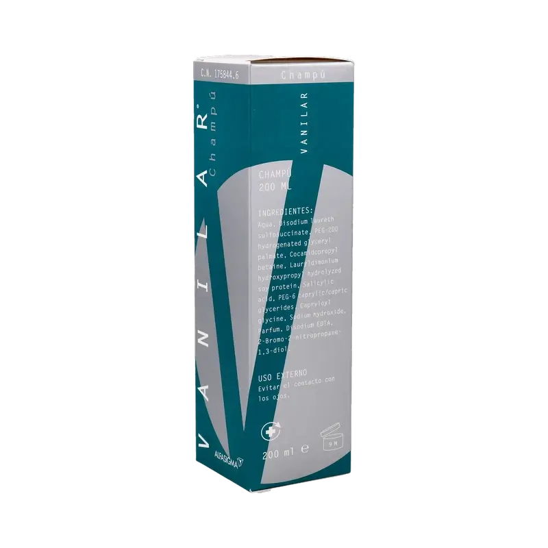 Vanilar Shampoo per capelli grassi, 200 ml