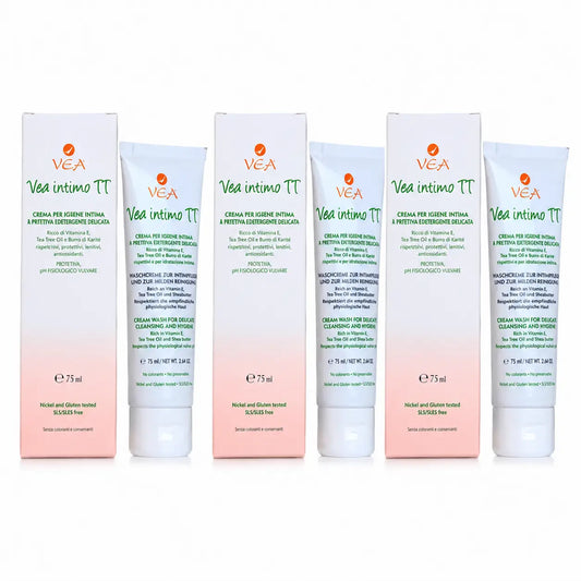 Vedi Intimo Tt Crema per l'igiene intima 75 ml, confezione da 3