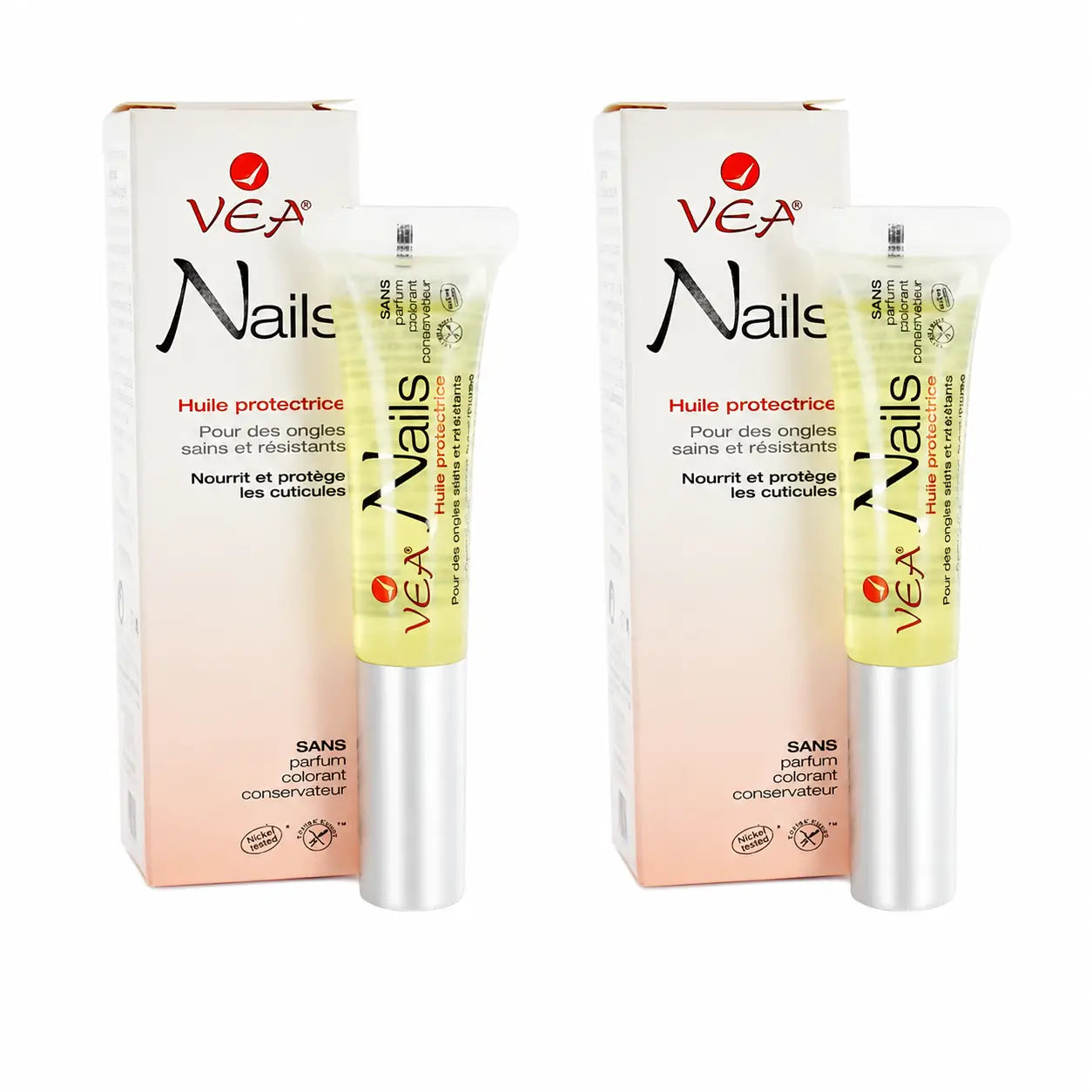 Vedi Nails Olio protettivo per unghie 8 ml, confezione da 2