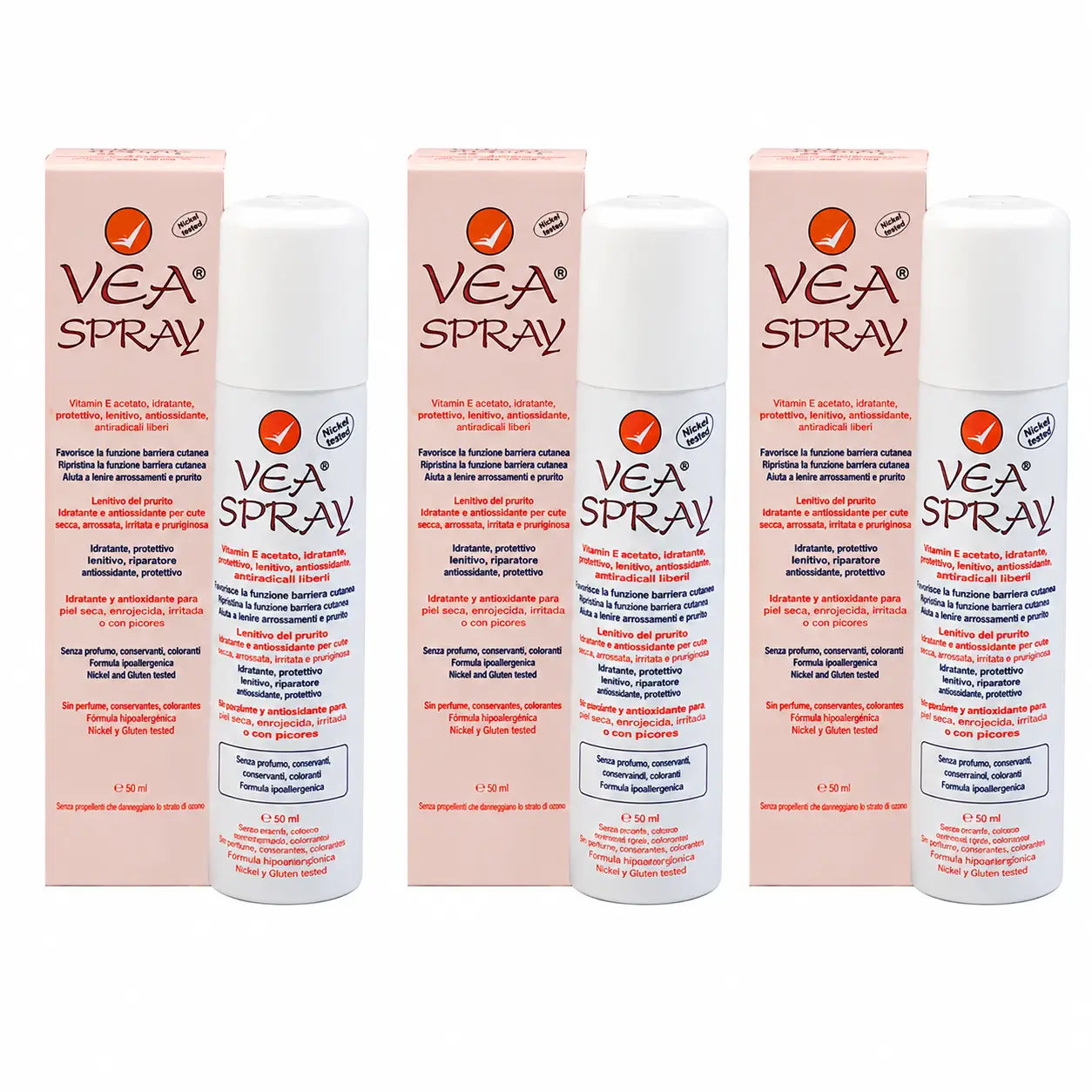 Vedi Spray da 50 ml, confezione da 3