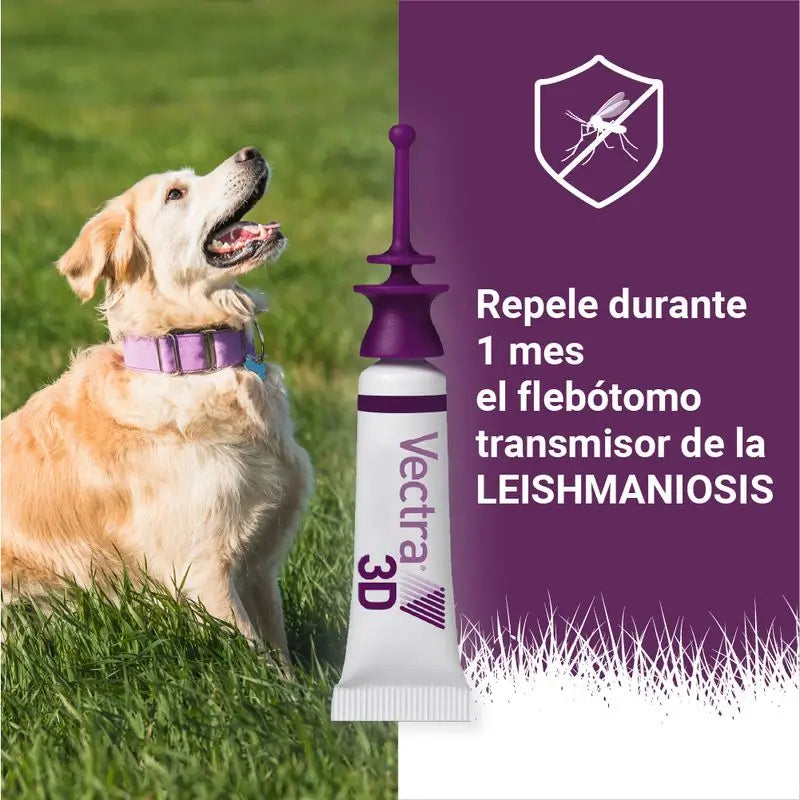 Vectra 3D Dog +40 kg, 3 pipette