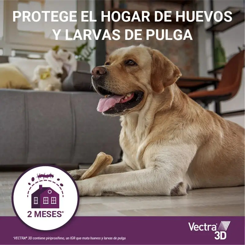 Vectra 3D Dog +40 kg, 3 pipette