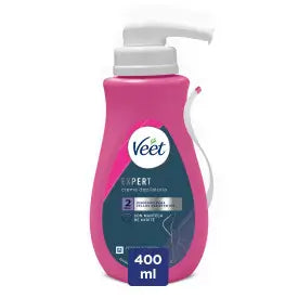 Veet Expert Crema Depilatoria per Donne, Corpo e Gambe, 400 ml
