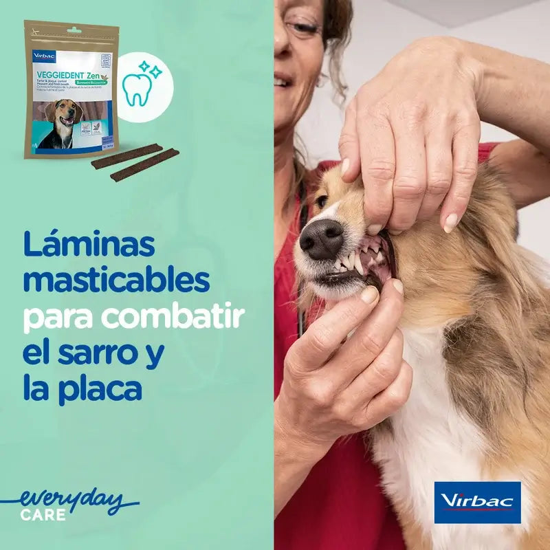 Virbac Veggiedent Zen S, snack dentale per cani di piccola taglia