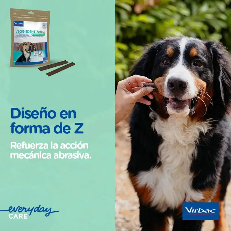 Virbac Veggiedent Zen Xs, Snack dentale per cani di taglia molto piccola