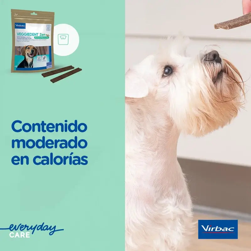 Virbac Veggiedent Zen Xs, Snack dentale per cani di taglia molto piccola