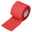 Fascia di bendaggio coesivo rosso 10Cmx4,5M, 1pezzo