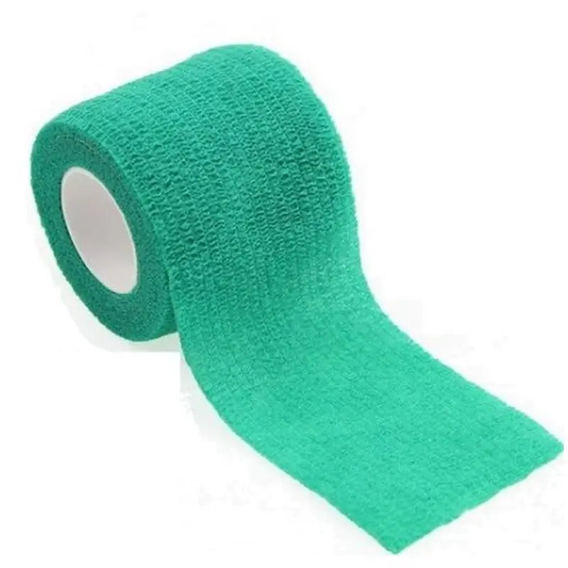 Fascia coesiva per bendaggio verde 10Cmx4,5M, 1pezzo