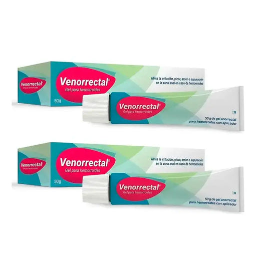 Gel venorettale, confezione 2 x 50 g