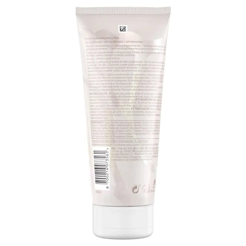 Venus Satin Care scrub esfoliante delicato zona intima, 177 Ml
