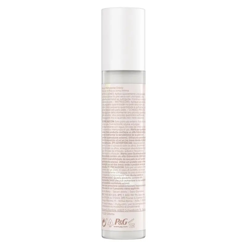 Venus Satin Care Siero Idratante Quotidiano Zona Intima, 50 Ml