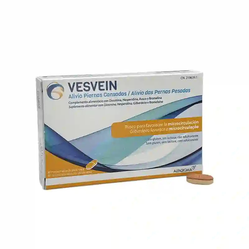 Vesvein Sollievo gambe stanche, 30 compresse
