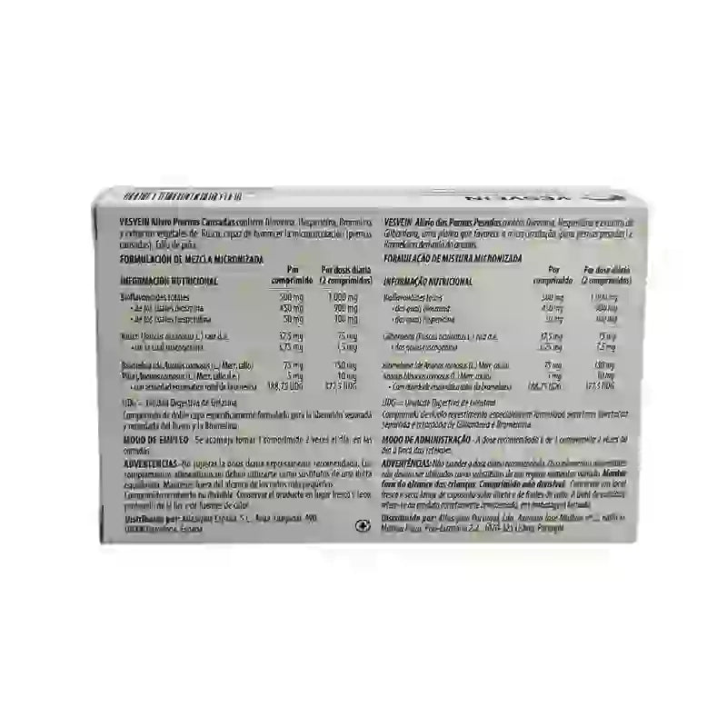 Vesvein Sollievo gambe stanche, 30 compresse