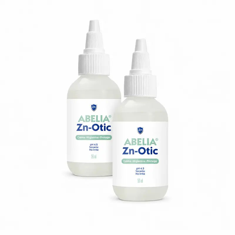 Vetnova Abelia Zn-Otic Confezione da 2 x 59 ml