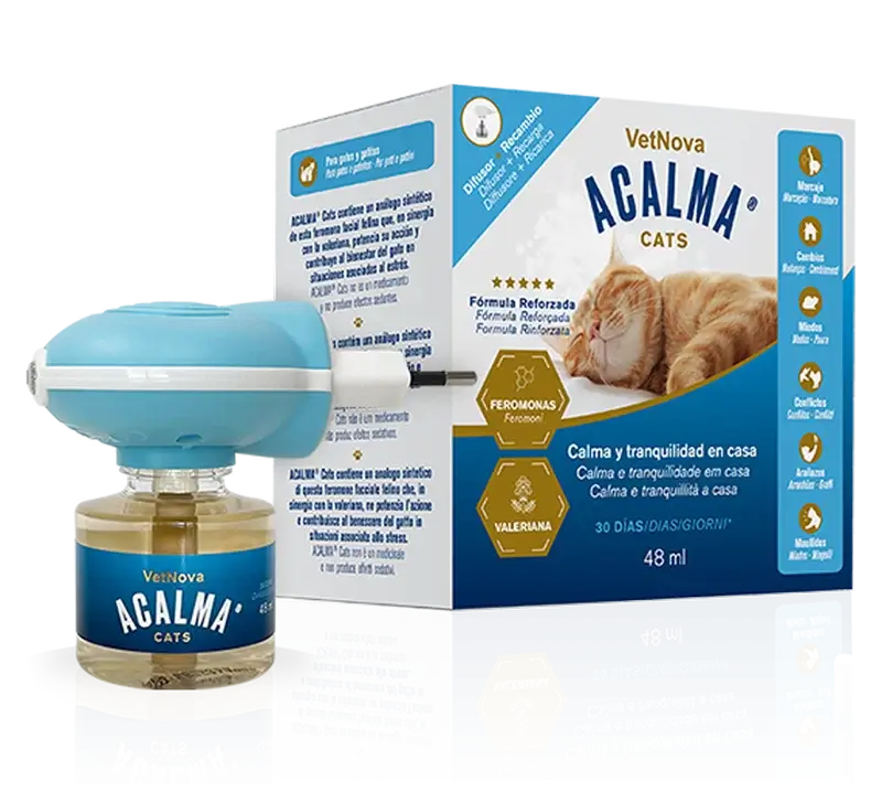 Vetnova Acalma Cats Diffusore-Ricarica, 48 ml
