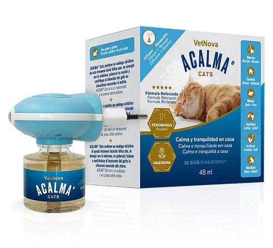 Vetnova Acalma Cats Diffusore-Ricarica, 48 ml