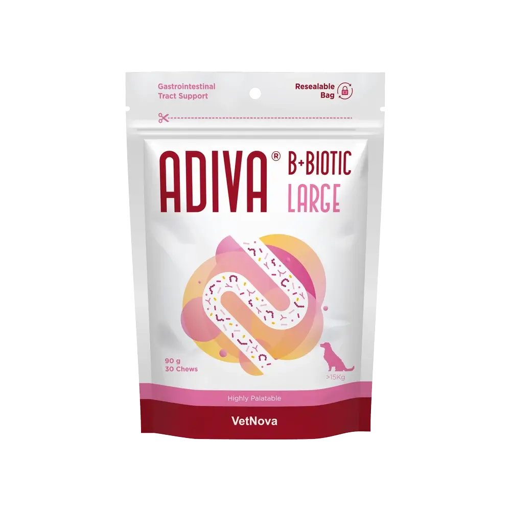 Vetnova Adiva B+Biotic Large, 30 compresse