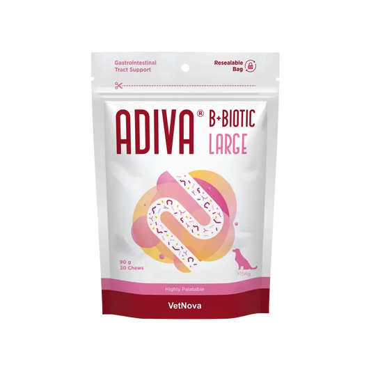 Vetnova Adiva B+Biotic Large, 30 compresse