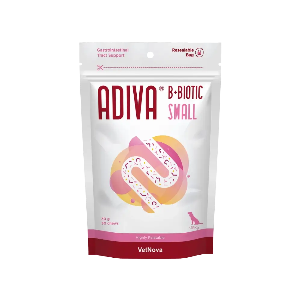 Vetnova Adiva B+Biotic Small, 30 compresse