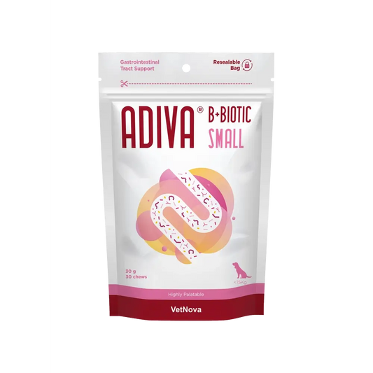Vetnova Adiva B+Biotic Small, 30 compresse